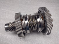 Audi VW 0GC DQ381 DCT 15 tooth Output Shaft Assembly with Reverse-4th-5th-1st Gears