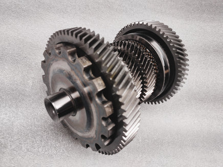 Audi VW 0GC DQ381 DCT 15 tooth Output Shaft Assembly with Reverse-4th-5th-1st Gears